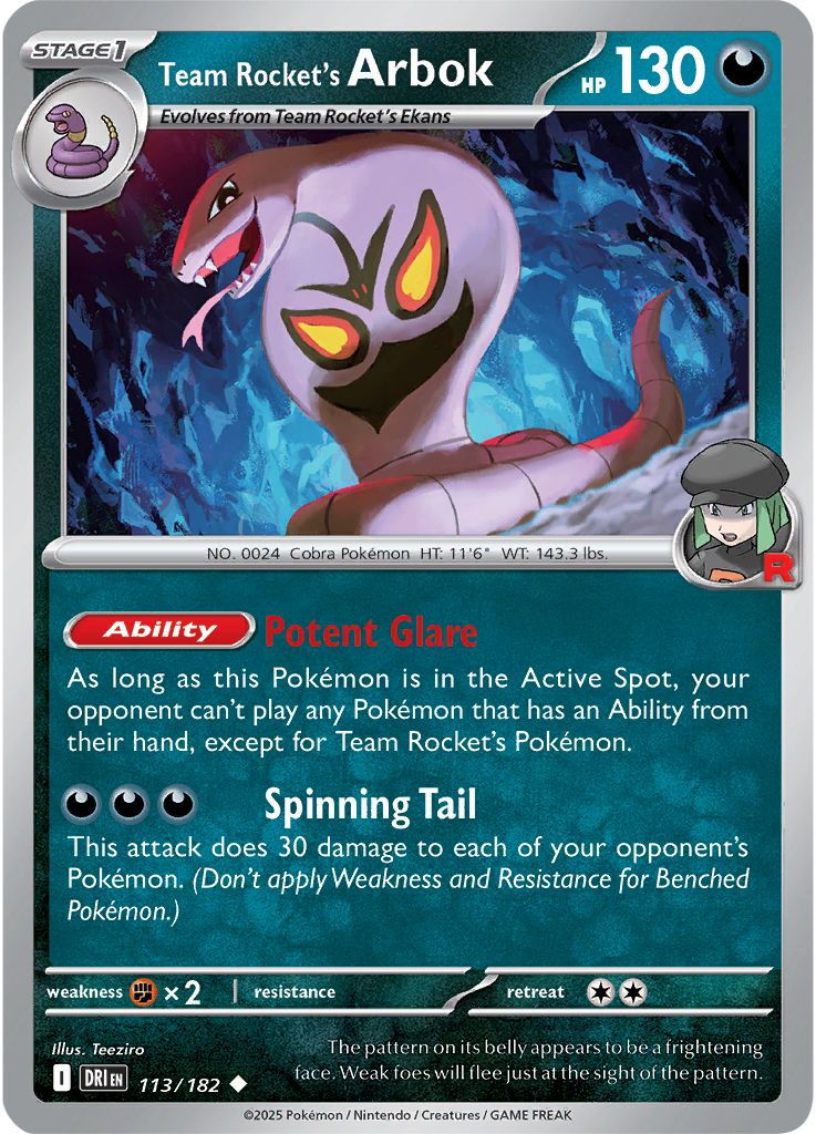 Team Rocket's Arbok